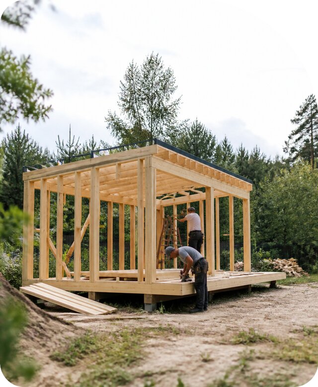 Строительство каркасных построек в Сальске от 66092 р. | РадиДОМА-Слс